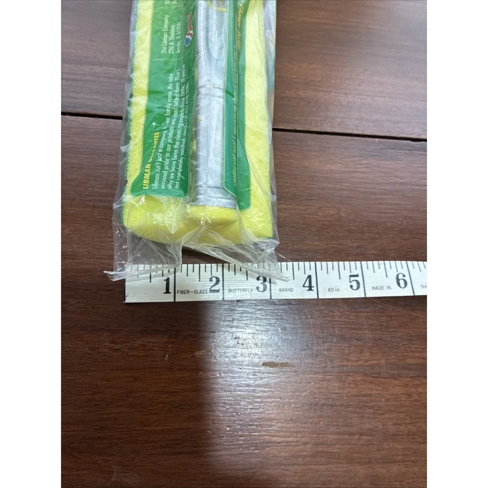 Libman Roller Mop Refill Nitty Gritty Sponge Head foam replacement. Made in USA